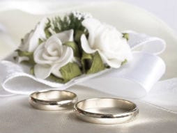 Bride and Groom Wedding Rings 