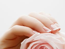 Manicured nails 