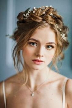 braid crown hair Formal Makeup Artistry Brisbane | Perfectly Beautiful