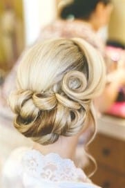 pin curls hair 