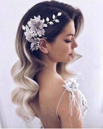Hair Down do with soft waves Hair Down do with soft waves