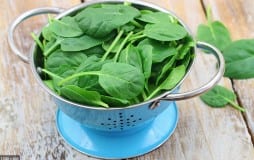 spinach for your skin