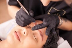 eyebrow treatment